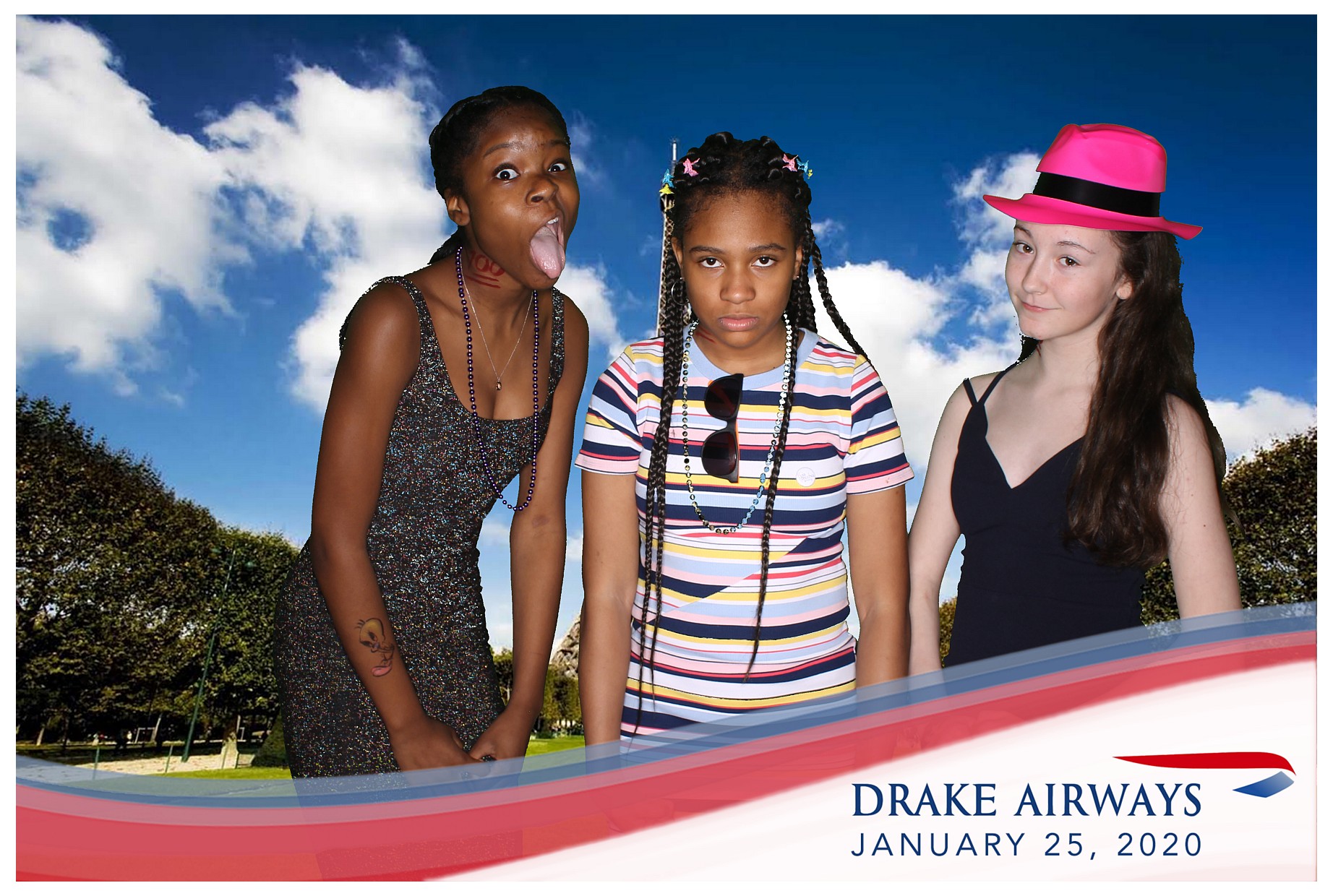 Drake Airways | View more photos from the event at gallery.photoboothcincy.com/u/PhotoBoothCincy/Drake-Airways